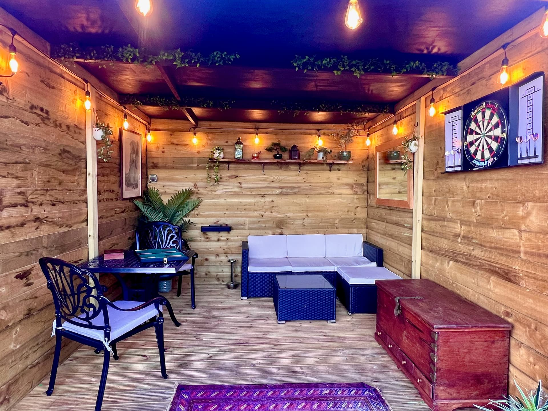 The Cabin entertainment area